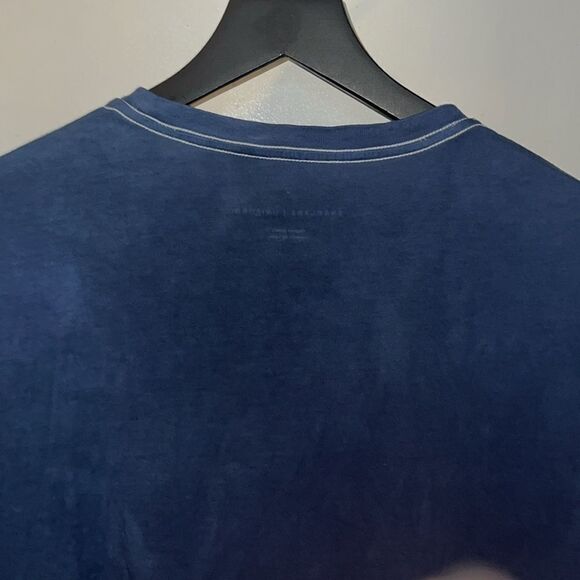 EVERLANE UNIFORM Navy Blue Organic Cotton Shirt-M - Picture 6 of 10